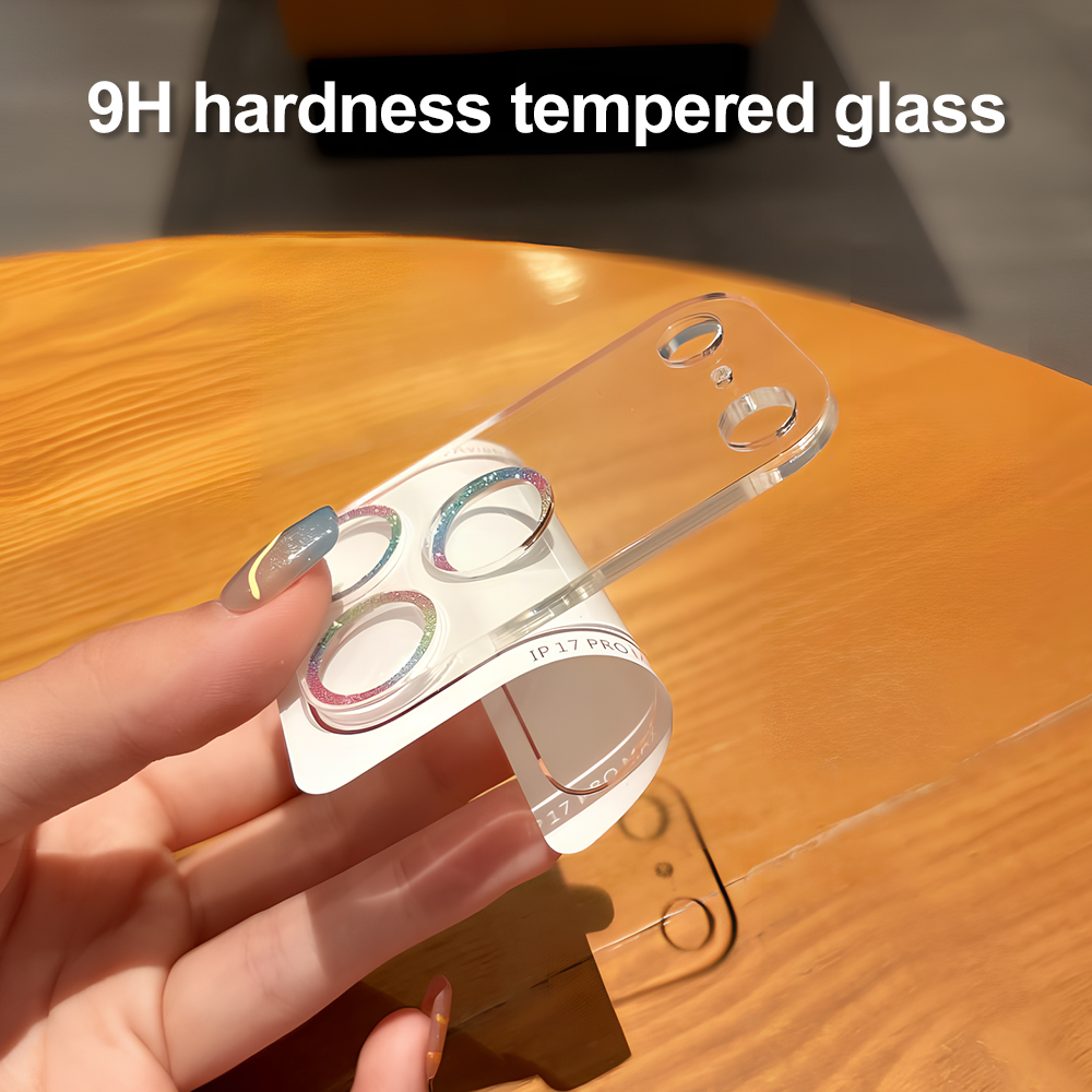 Glitter Camera Lensbeschermer  - Transparent Thin Case recensie en prijs